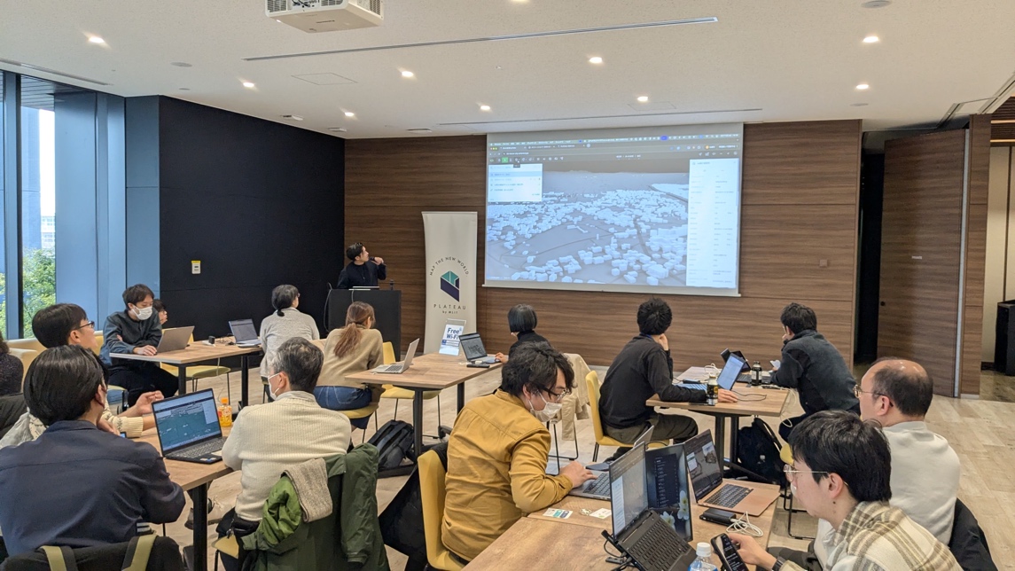 ハンズオンの様子